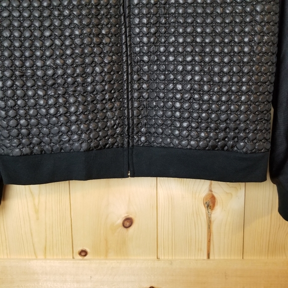 Revolution Dancewear Mini Quilted Zipper Front Hooded Jacket - Picture 3 of 11